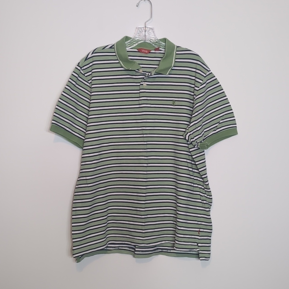 Izod Striped Polo Shirt